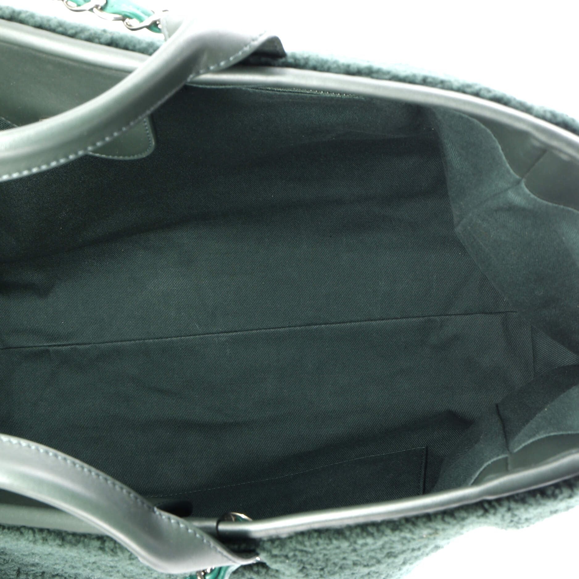 Chanel Deauville Tote Shearling Medium