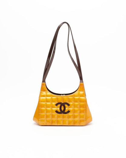 Chanel Chocolate Bar Patent Bag
