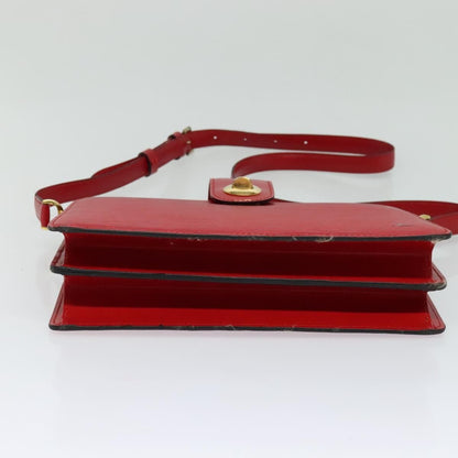 Louis Vuitton Epi Capuchin Shoulder Bag Red M 52347 Lv Auth