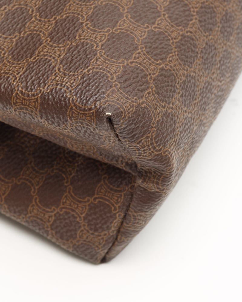 Celine Triomphe Canvas Pouch