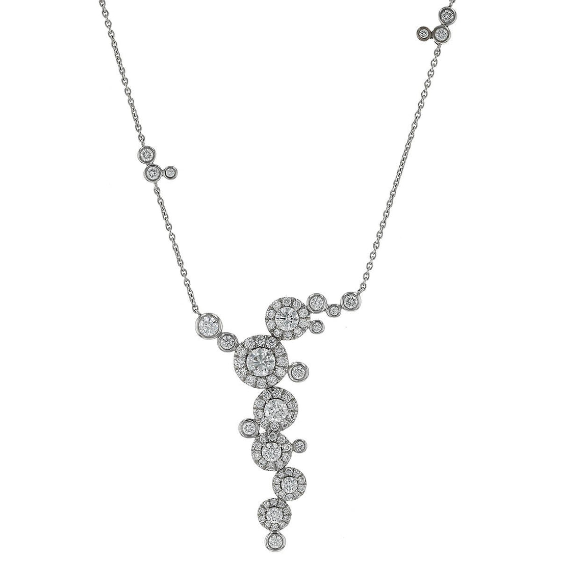 Hans D. Krieger diamonds and gold necklace