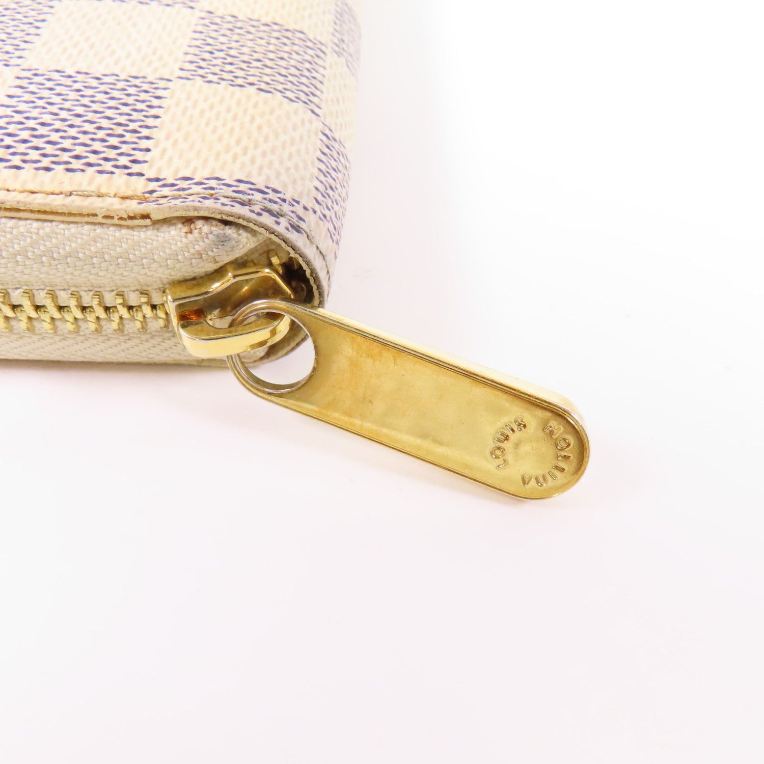 Louis Vuitton Zippy Wallet NM, Damier Azur