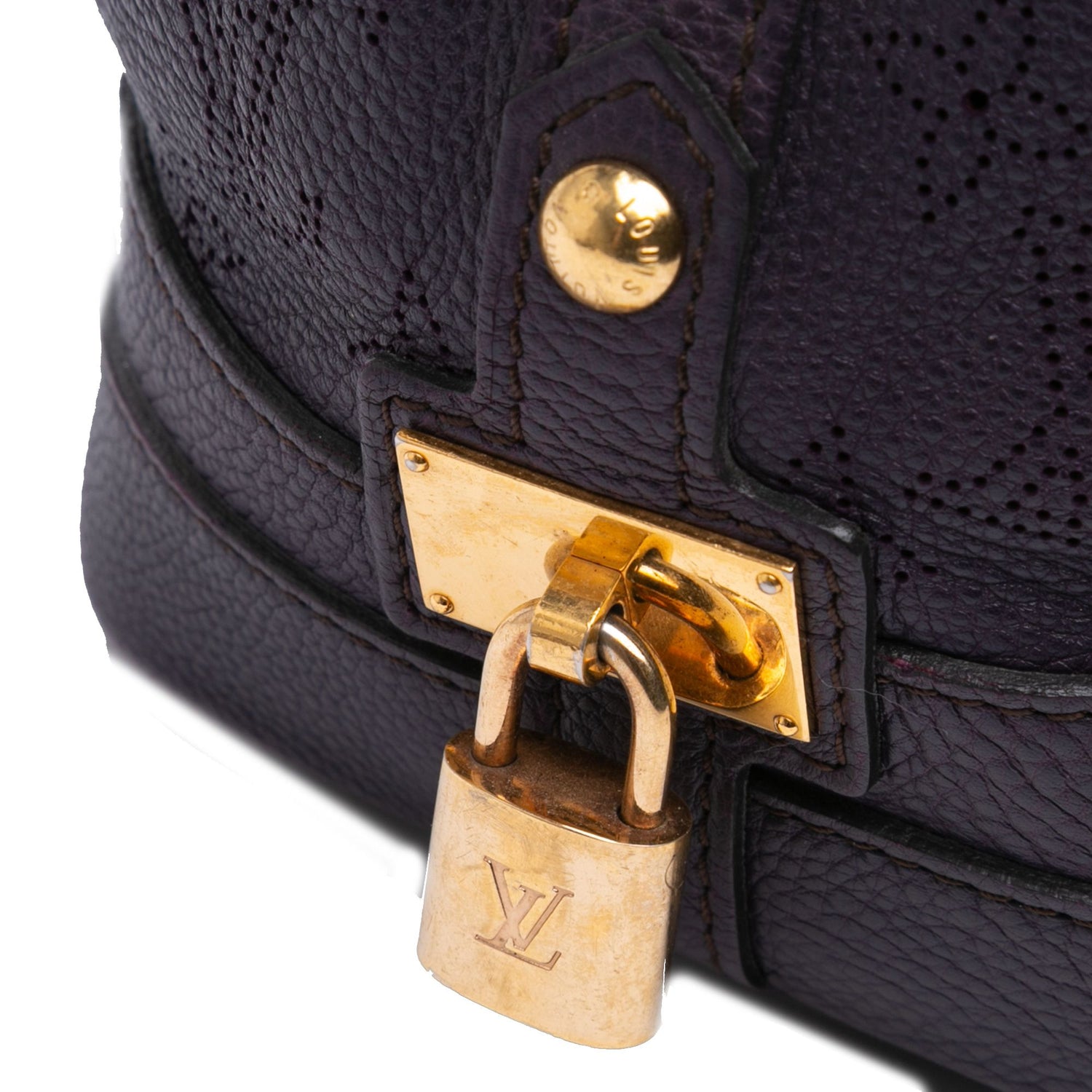 Louis Vuitton Monogram Mahina Stellar PM Purple