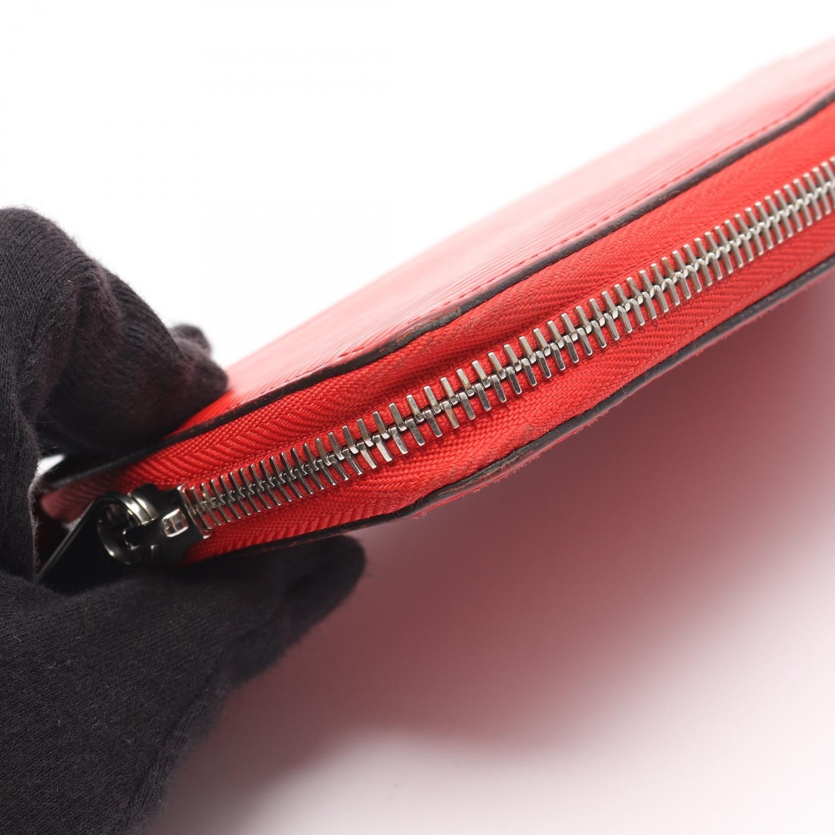 Louis Vuitton Zippy Wallet Coquelicot Red Around Long Wallet M 61859