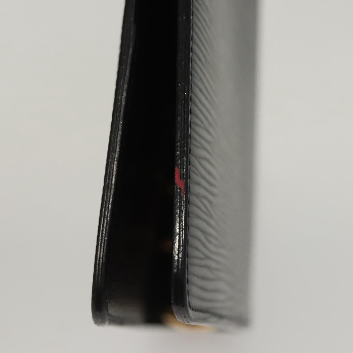 Louis Vuitton Epi Agenda Mm Day Planner Cover Black R 20042 Lv Auth