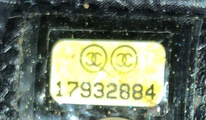 Chanel O Case Clutch Quilted Caviar Large