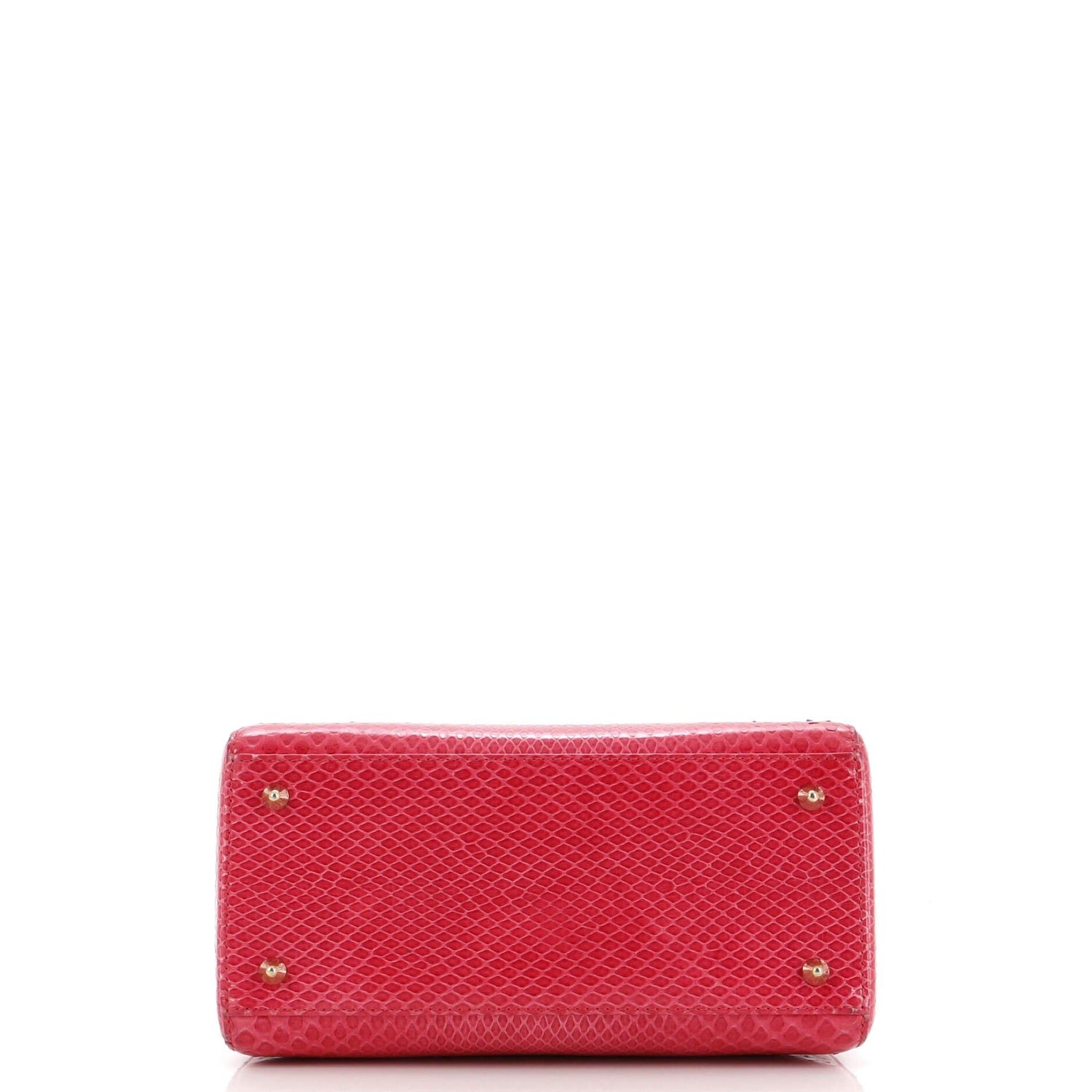 Christian Dior Lady Dior Bag Python Medium