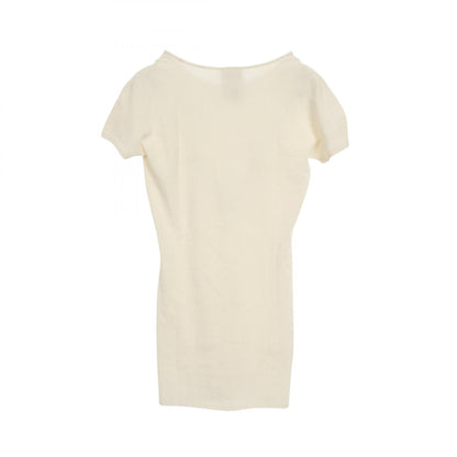 Chanel White Coco Mark Knit Rayon P 21350v 01291