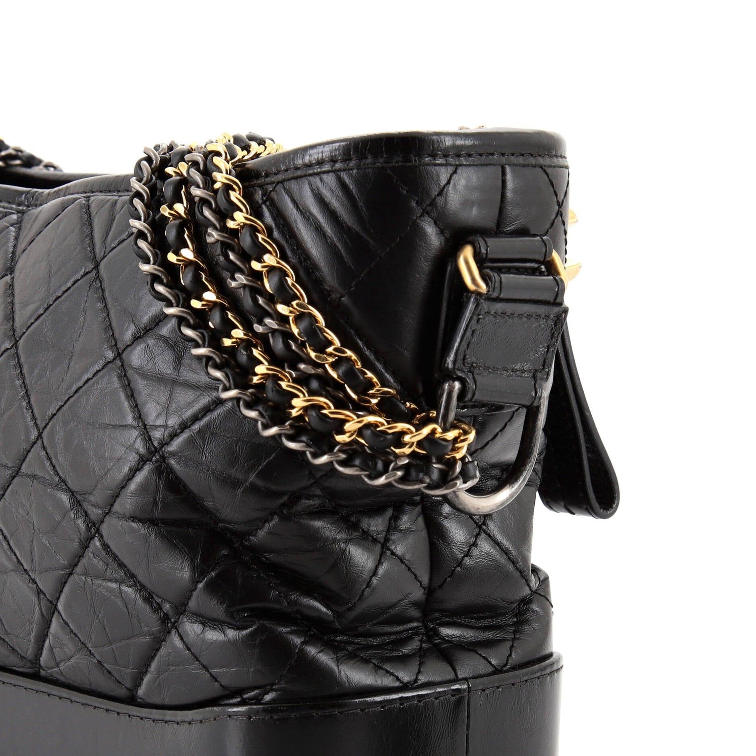 Chanel Gabrielle Hobo Quilted Aged Calfskin Medium