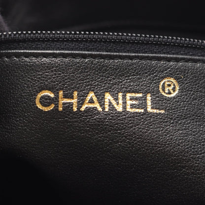 Chanel Gray Mademoiselle Shoulder Bag Lambskin (sheep Leather)