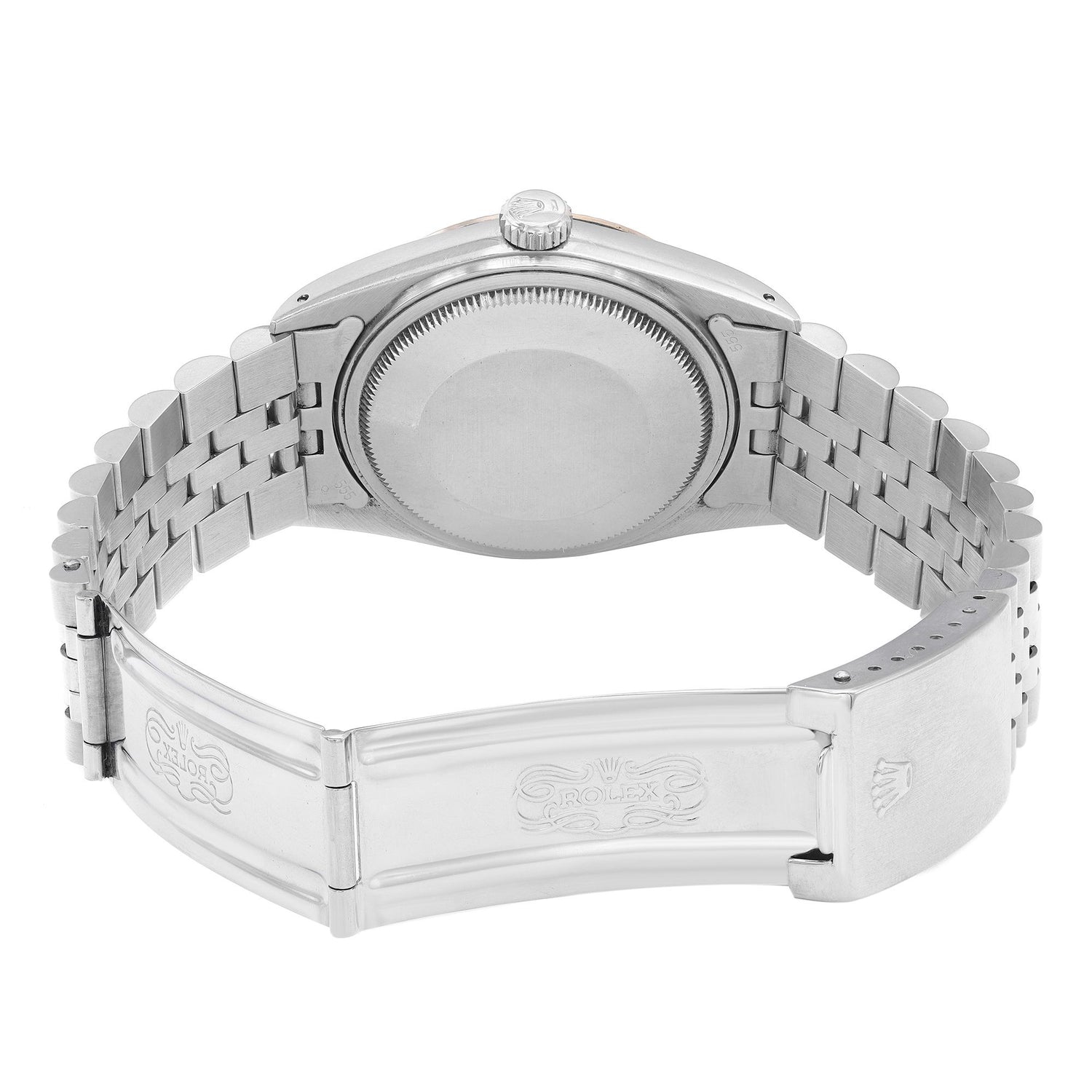 Rolex Datejust 36mm Jubilee Stainless Steel Silver Dial Automatic Watch 16014