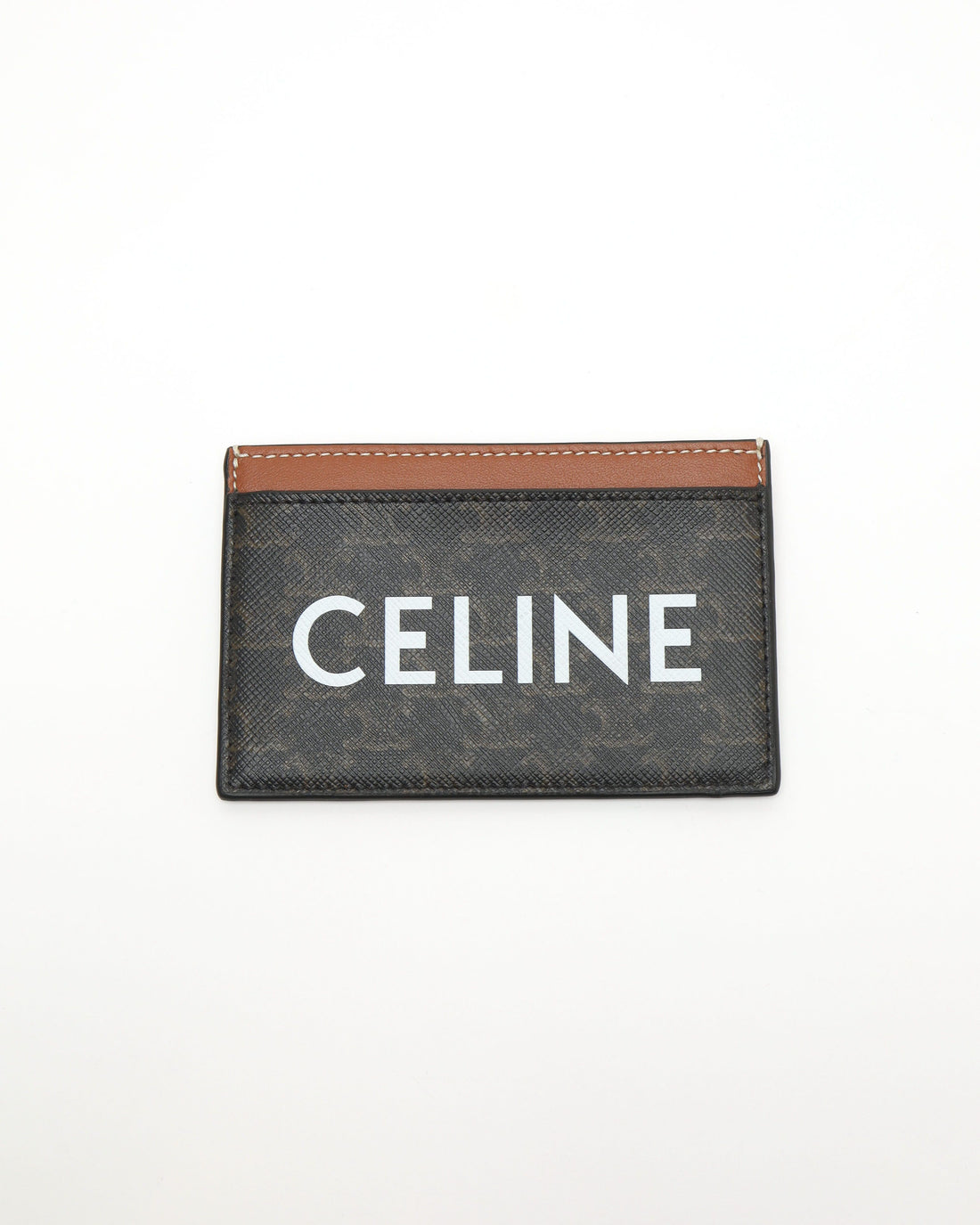 Celine Triomphe Canvas With Celine Print