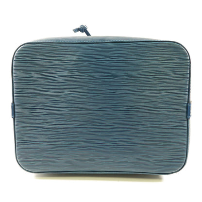 Louis Vuitton Epi Petit Noe Gold Buckle Shoulder Bag Blue Toledo Blue Shoulder Bag M 44107