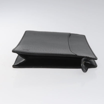 Louis Vuitton Epi Pochette Homme Clutch Bag Black Noir M 52522 Lv Auth