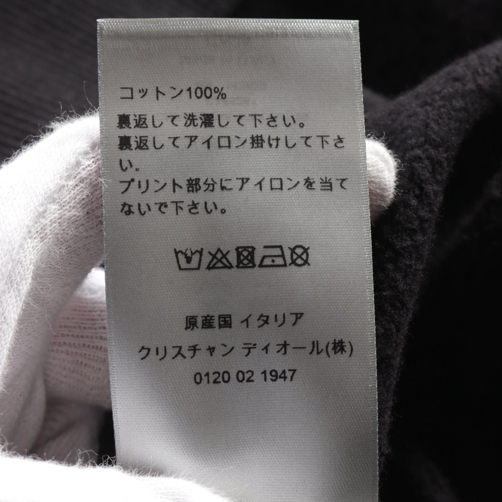 Dior Dior _ Cactus Jack Hoodie Black Green Cotton 283j 678b 0531