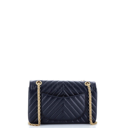 Chanel Reissue 2.55 Flap Bag Chevron Aged Calfskin 225