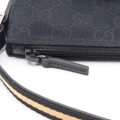 Gucci Monogram Boat Pochette Black