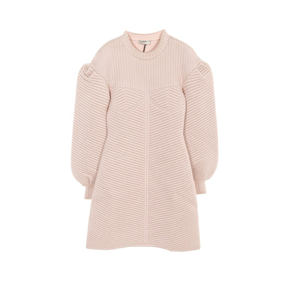 Fendi Dress Fzd 863 Rayon Pink