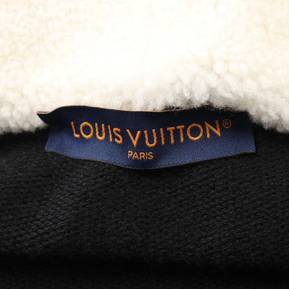Louis Vuitton Shearling Collar Blouson Rm 241m Zll Hqn 10w Wool Black White