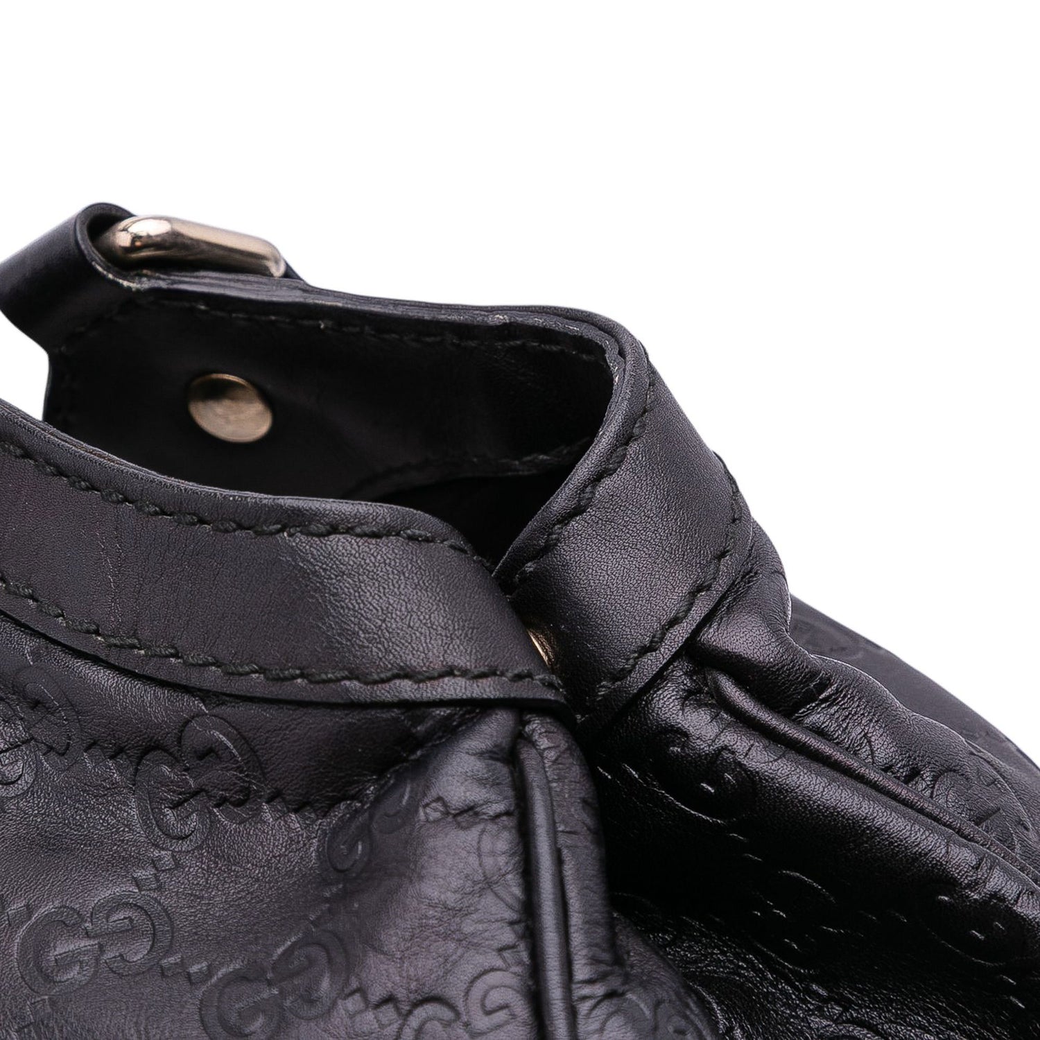 Gucci Medium Guccissima Sukey Tote Black