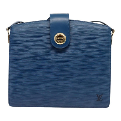 Louis Vuitton Epi Capuchin Shoulder Bag Blue M 52345 Lv Auth