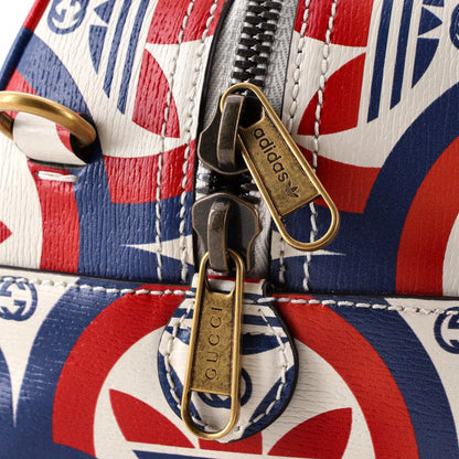 Gucci X Adidas Duffle Bag Printed Leather Mini