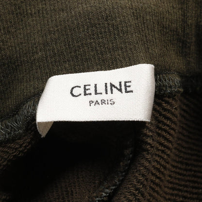Celine C-print Pants M Trousers 2z 086450i.02do Cotton Cashmere Khaki