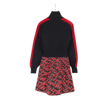 Louis Vuitton X Urs Fischer Monogram Red Black Red Dress Fkkd 02zis