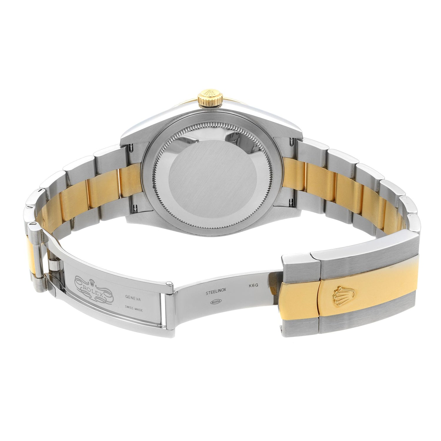 Rolex Sky-dweller Steel 18K Yellow Gold Black Dial Automatic Mens Watch 326933