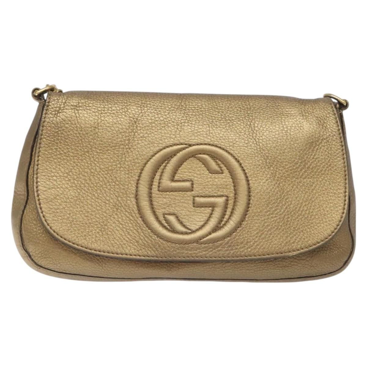 Gucci Chain Soho Flap Shoulder Bag