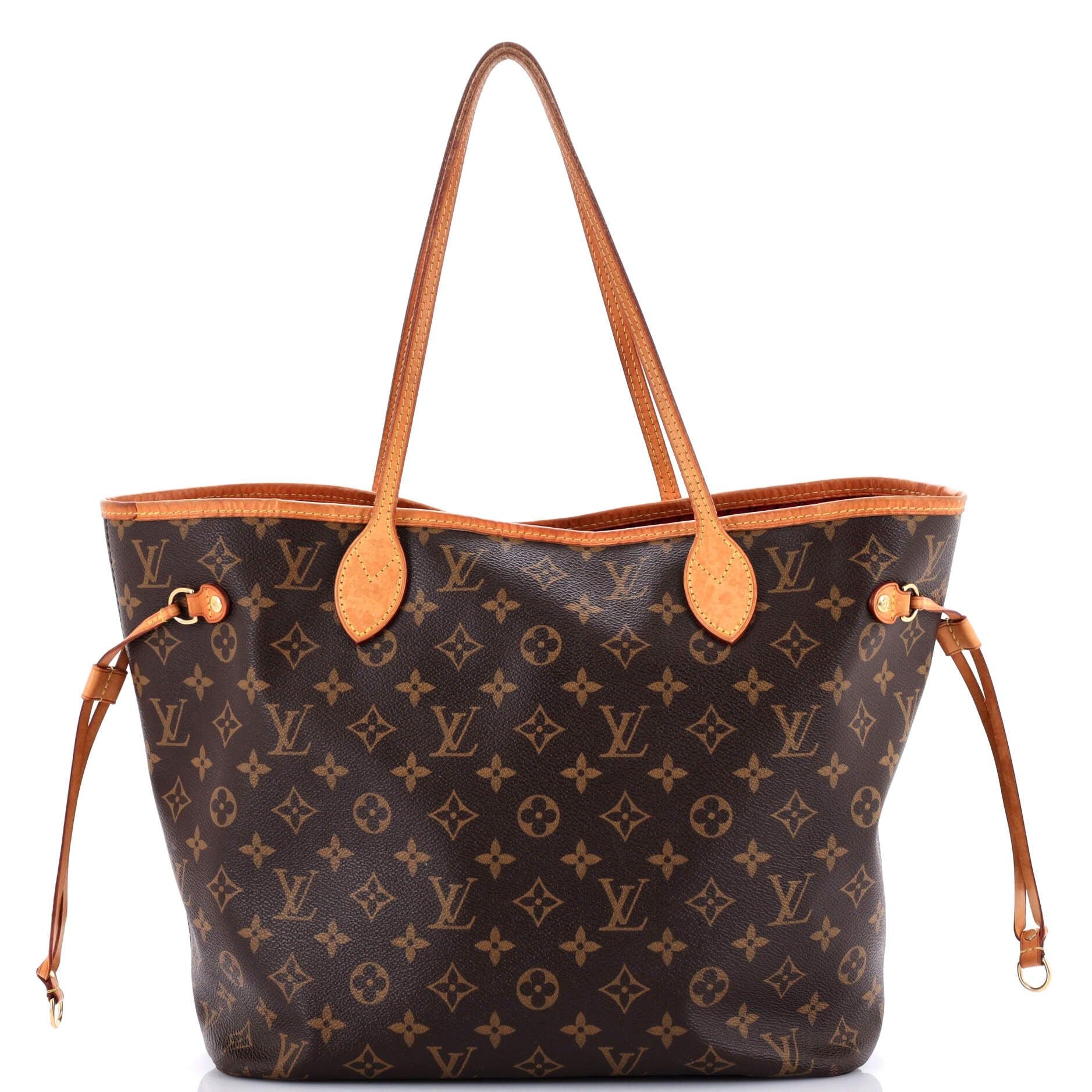 Louis Vuitton Neverfull Nm Tote Monogram Canvas Mm