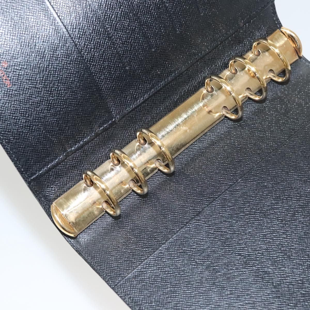 Louis Vuitton Epi Agenda Mm Day Planner Cover Black R 20042 Lv Auth