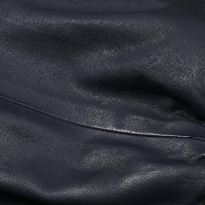 Chanel Black Navy Red Sports Line Coco Mark Stajan Wool Lambskin P 23442