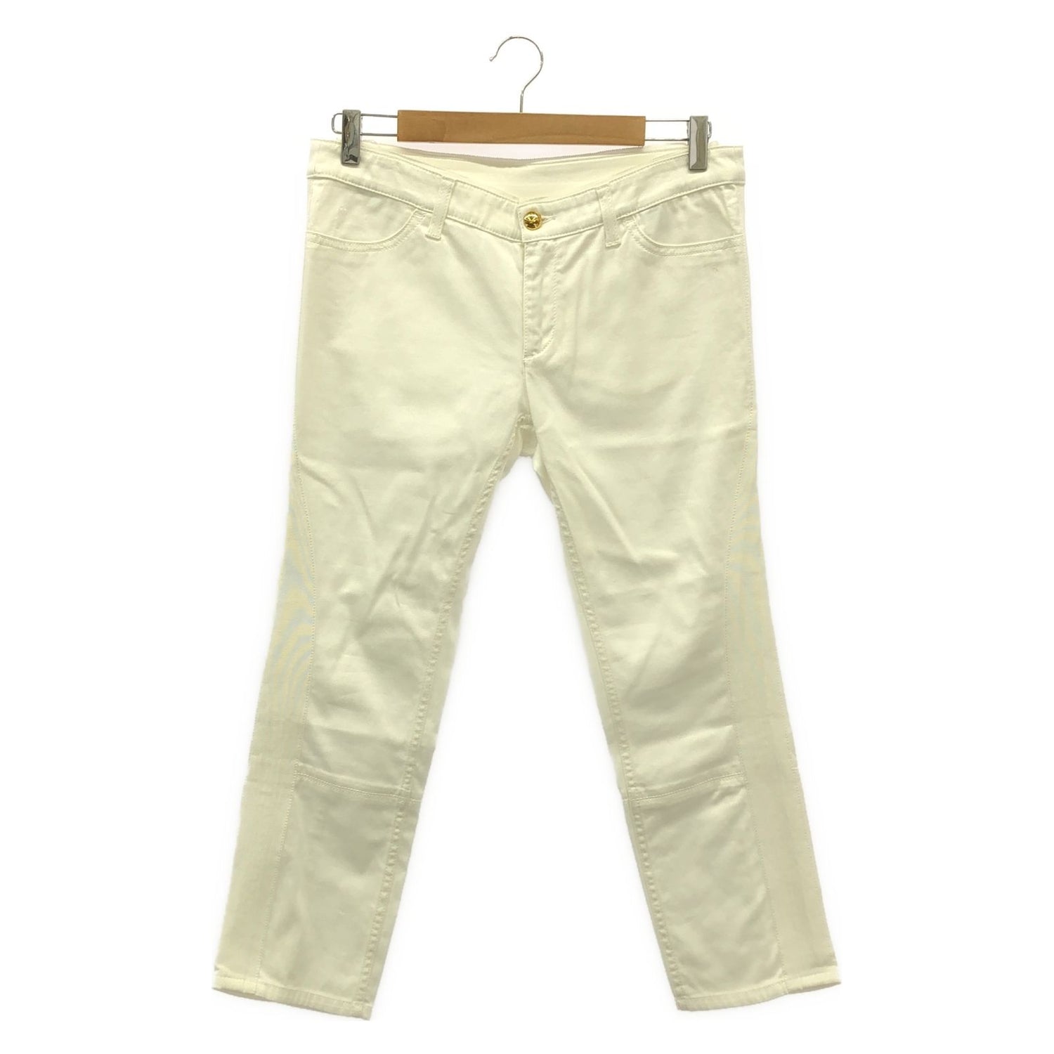 Louis Vuitton White/camel White Pants
