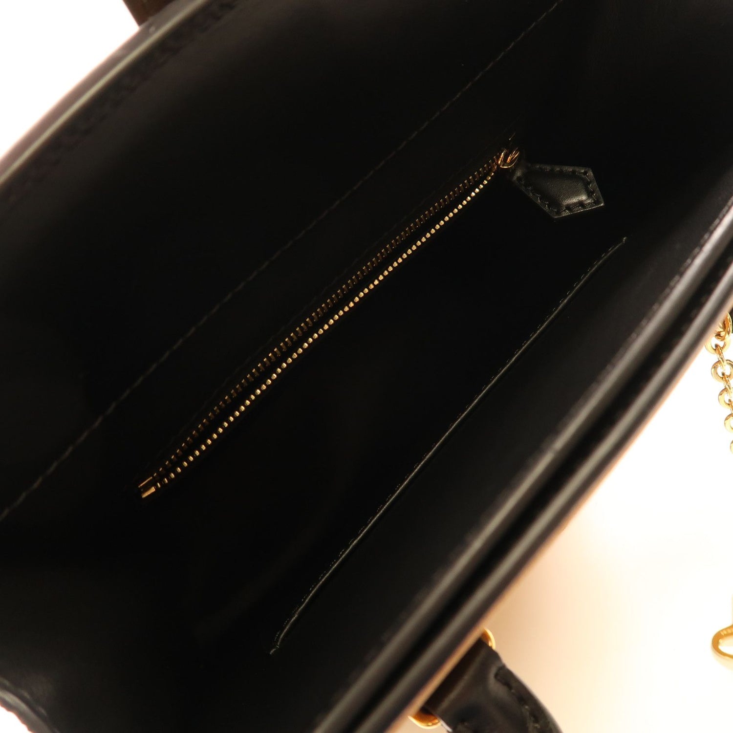 Louis Vuitton Cowhide Leather Studs Bicolor Hand-turn Shoulder Bag Beige Black Beige/black 2way Shoulder Bag M 51654