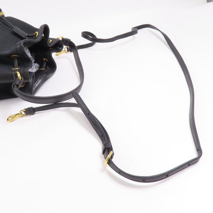 Prada Canvas 2Way Shoulder Bag 2way Shoulder Bag Black Canvas 1bh 038