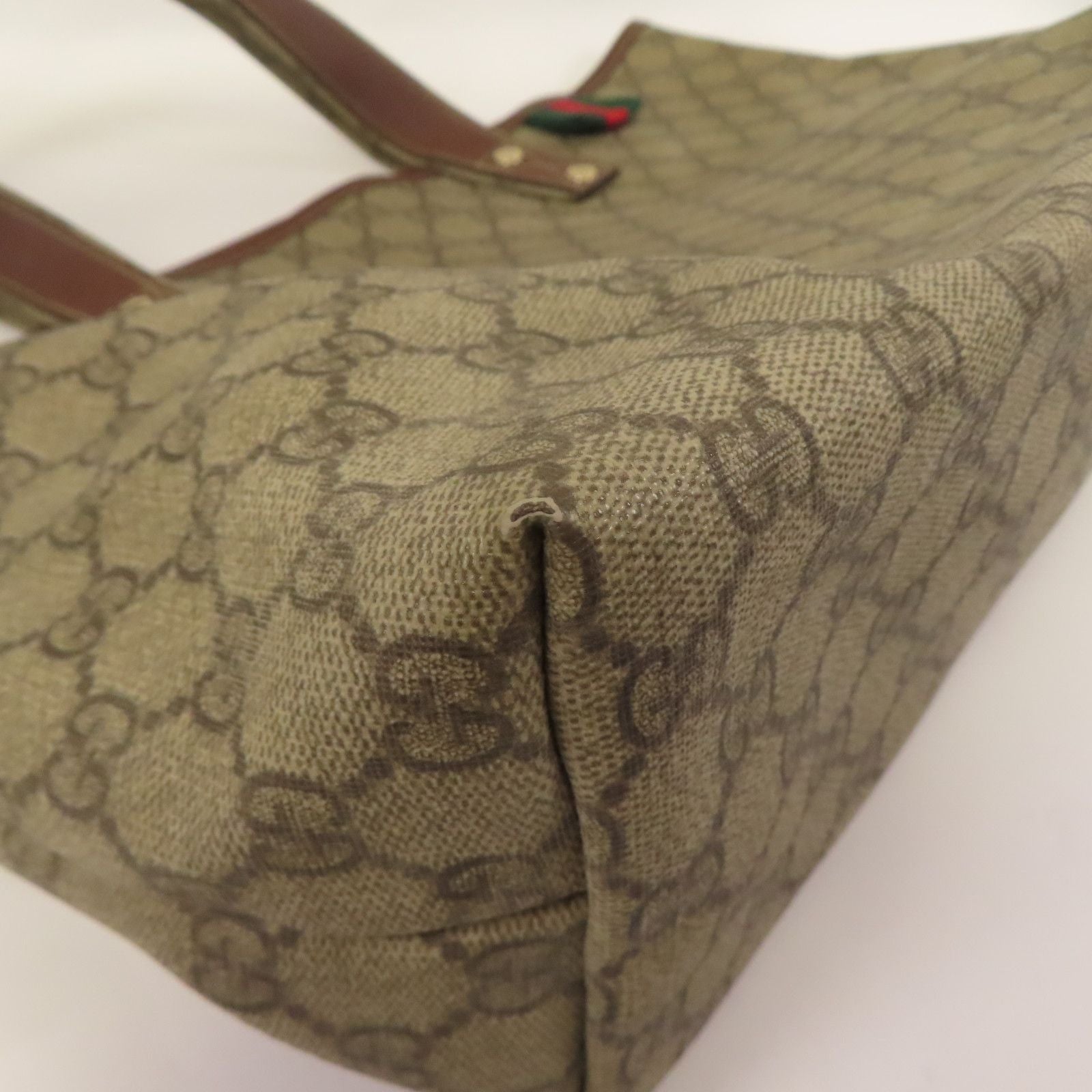 Gucci Signature Web Loop Tote, GG Supreme