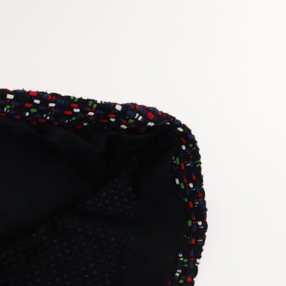 Chanel One Piece Tweed Navy Cc Auth