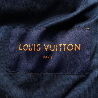 Louis Vuitton Monogram Padded Denim Jacket Blouson Rm 231m Su 0 Hob 11e Cotton Blue