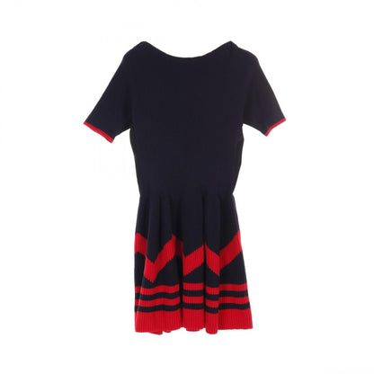 Louis Vuitton Red Navy Red Black Dress Rw 132wf 4kd 09ode