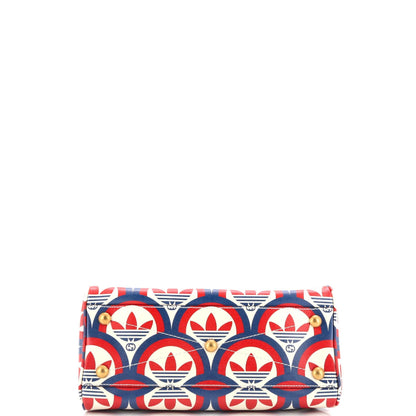 Gucci X Adidas Duffle Bag Printed Leather Mini
