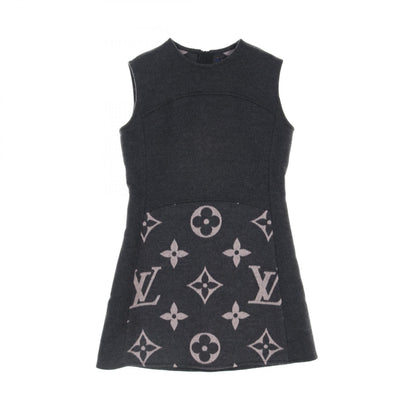 Louis Vuitton Monogram Gray Dress Rw 202w Tuv Fjdr 04
