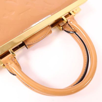 Louis Vuitton Lacquered Leather Deesse Pm Kinpaku Handmade Bag Beige Handbag M 91596