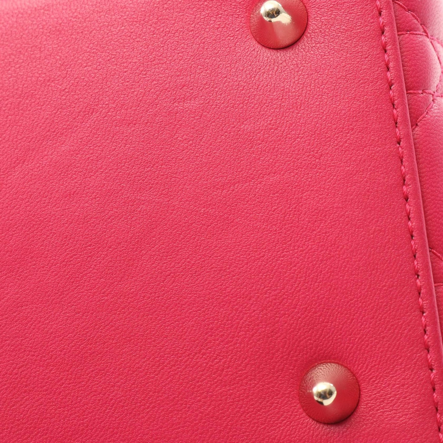 Dior Lady Dior Christian Dior Handbag Pink Leather M 0550ocax