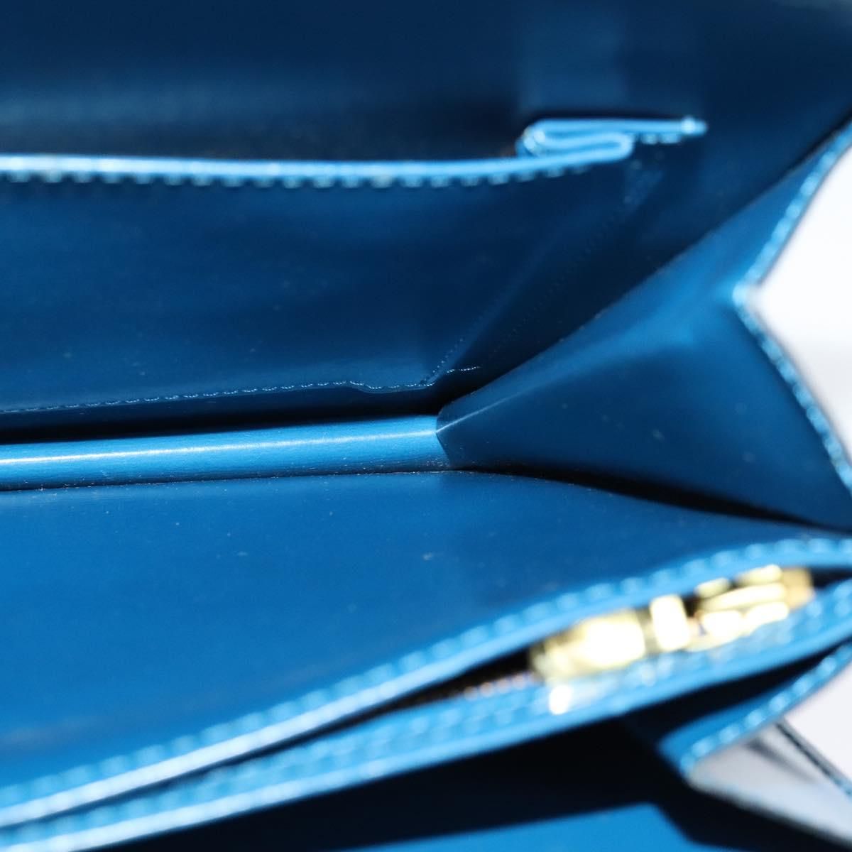 Louis Vuitton Epi Capuchin Shoulder Bag Blue M 52345 Lv Auth
