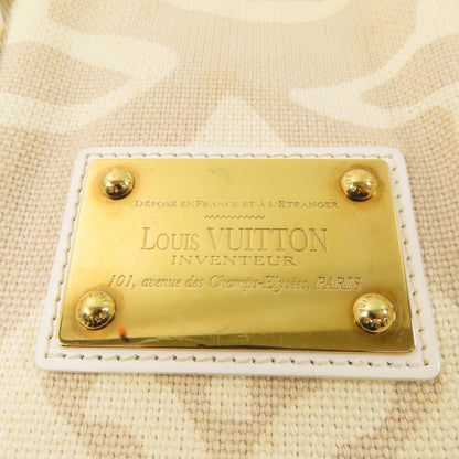 Louis Vuitton Canvas Tahitienne Pm Golden Shoulder Bag Rice White Beige Shoulder Bag M 95674