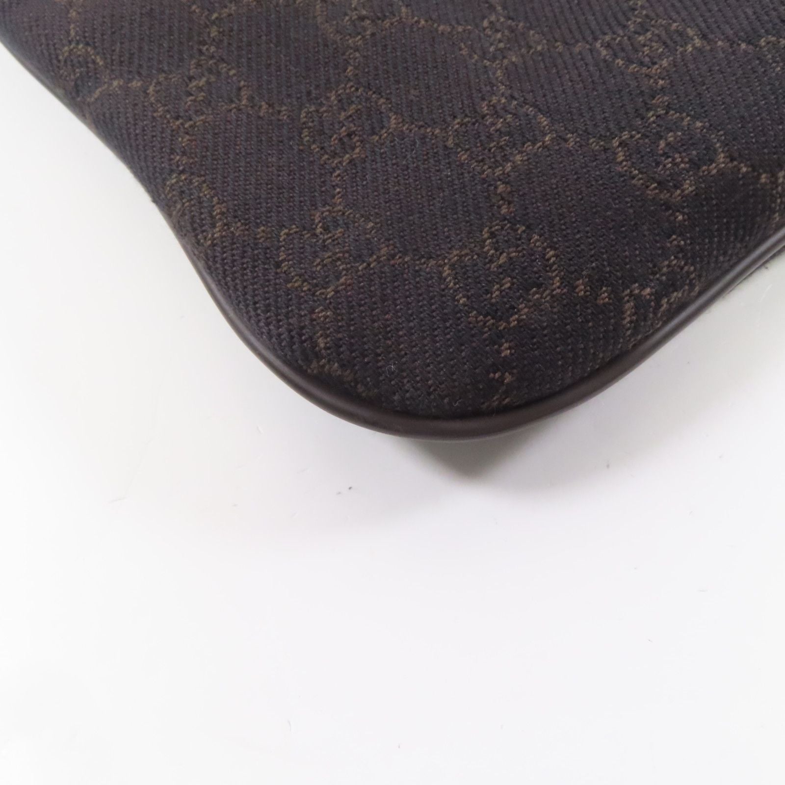 Gucci Canvas Shoulder Bag Brown Gg Canvas 190628