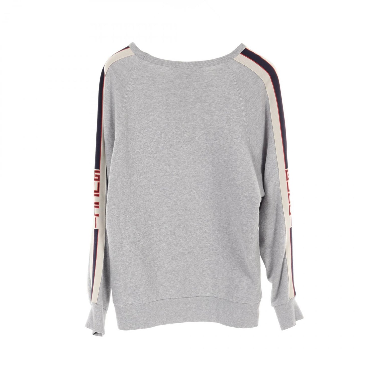 Gucci Technical Logo Sweat Shirts Tops 522846 Cotton Gray Mens L