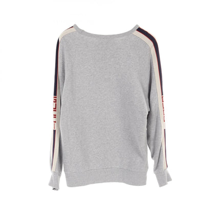 Gucci Technical Logo Sweat Shirts Tops 522846 Cotton Gray Mens L