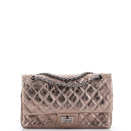 Chanel Reissue 2.55 Flap Bag Quilted Metallic Aged Calfskin 225